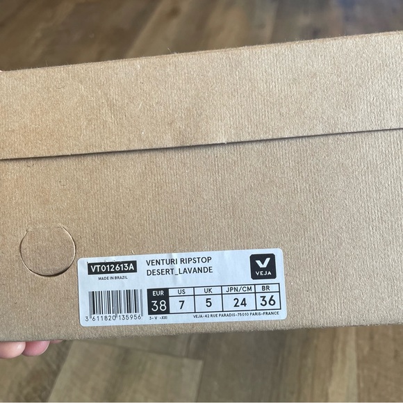 Veja | New Venturi Sneakers Desert/Lavender - Picture 8 of 10